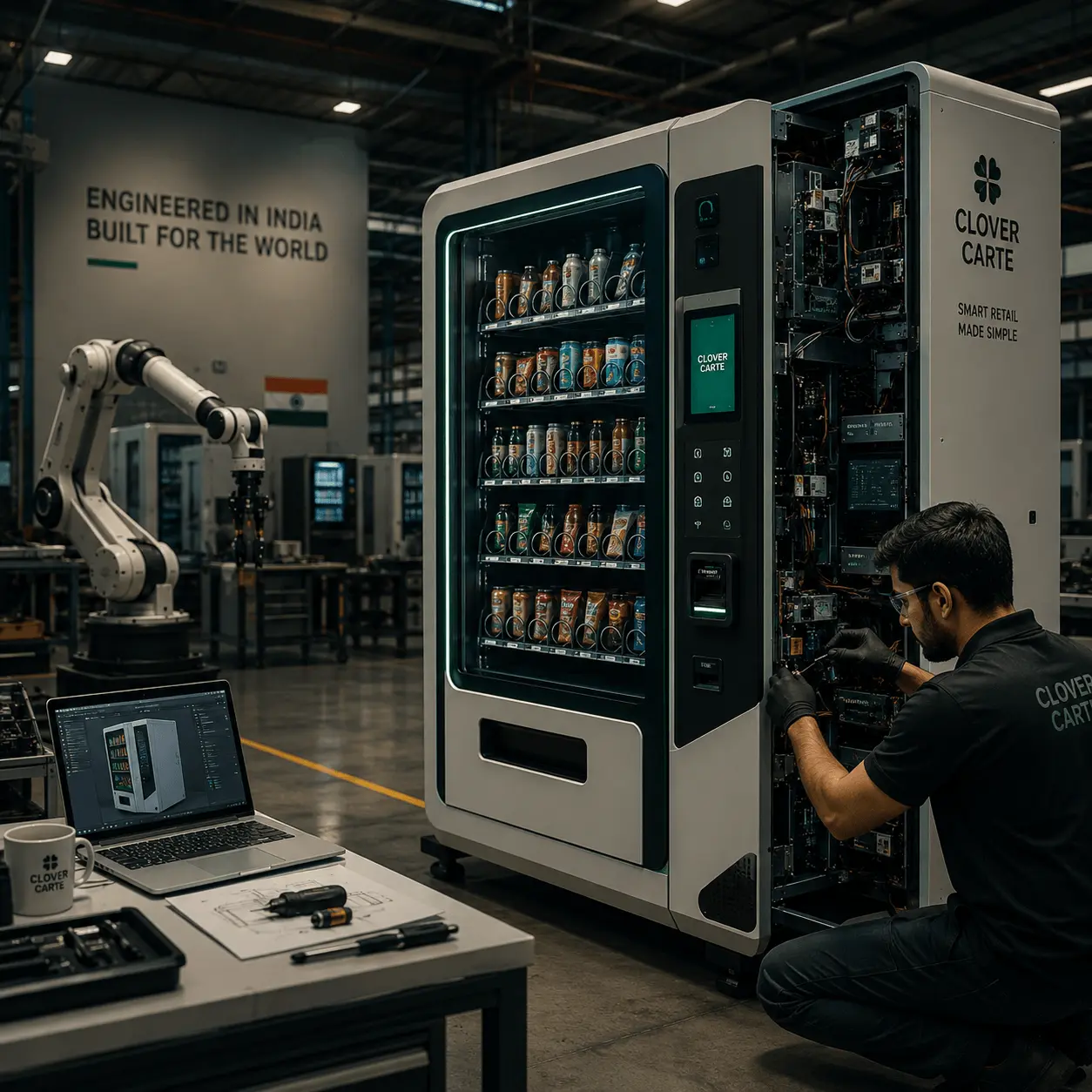 Clover Carte smart vending solutions